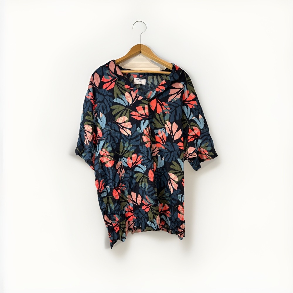 Old Navy Hawaiian Shirt 4XL, XXXXL
